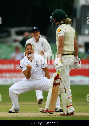 -Frauen Asche Test - England V Australien - Tag 3 - The Spitfire Cricketplatz Stockfoto