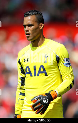 Fußball - Barclays Premier League - Manchester United / Tottenham Hotspur - Old Trafford. Tottenham Hotspur-Torwart Michel Vorm Stockfoto