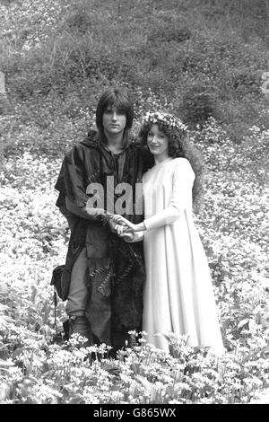 Fernsehen - Robin of Sherwood - Somerset Stockfoto