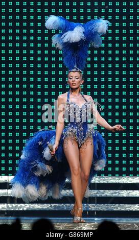 Kylie Minogue Concert - UK Showgirl Tour - Earls Court Stockfoto