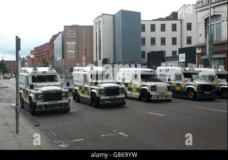 Republikanische Parade in Belfast Stockfoto