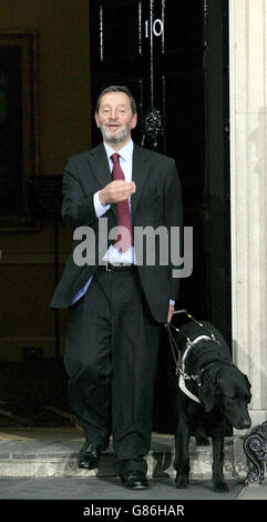 Allgemeine Wahl 2005 - Downing Street Stockfoto