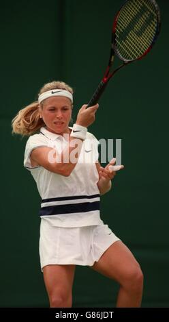 Tennis - Wimbledon Tennis Championship. Amanda Coetzer, Südafrika Stockfoto