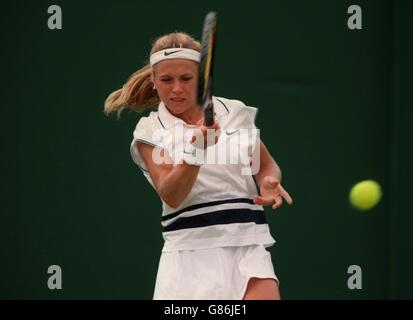 Tennis - Wimbledon Tennis Championship. Amanda Coetzer, Südafrika Stockfoto