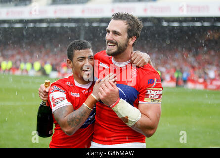 Rugby League - Challenge Cup Semi Final - Warrington Wolves V Hull Kingston Rovers - Headingley Carnegie Stadium Stockfoto