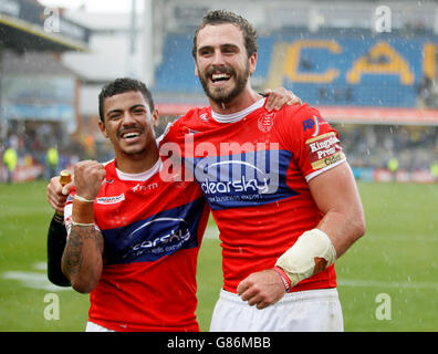 Rugby League - Challenge Cup Semi Final - Warrington Wolves V Hull Kingston Rovers - Headingley Carnegie Stadium Stockfoto