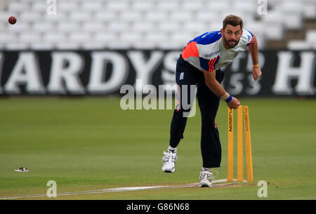 Cricket - Test dritte Investec Asche - England Netze - Tag ein - Trent Bridge Stockfoto