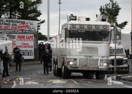 Republikanische Parade in Belfast Stockfoto