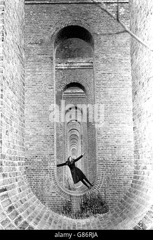 Gebäude und Wahrzeichen - Chappel Viadukt - Colne Valley, Essex Stockfoto