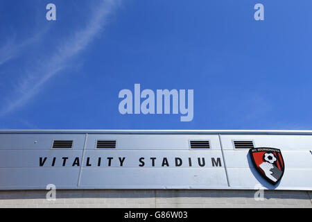 Fußball - Barclays Premier League - Bournemouth V Aston Villa - Vitalität-Stadion Stockfoto