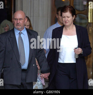 Luft-Pistole Rechtsmittel - Londoner High Court Stockfoto