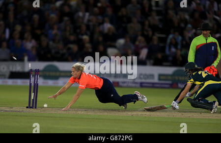 Cricket - Frauen Asche 2015 - zweite Twenty20 - England V Australien - BrightonandHoveJobs.com County Ground Stockfoto