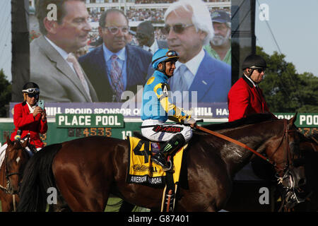 Pferderennen Sie - William Hill Haskell Invitational - Monmouth Park Stockfoto