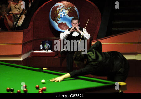 Snooker - Embassy World Championship 2005 - Finale - Shaun Murphy V Matthew Stevens - The Crucible Stockfoto