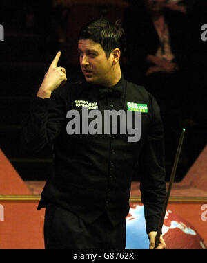 Snooker - Embassy World Championship 2005 - Finale - Shaun Murphy V Matthew Stevens - The Crucible Stockfoto