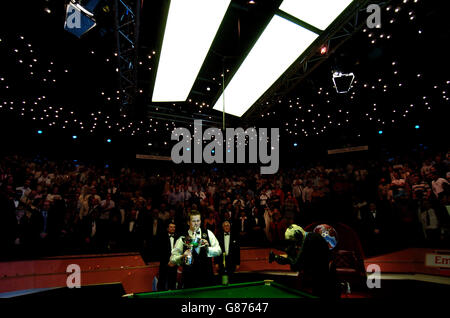 Snooker - Embassy World Championship 2005 - Finale - Shaun Murphy V Matthew Stevens - The Crucible Stockfoto