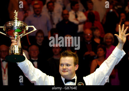 Snooker - Embassy World Championship 2005 - Finale - Shaun Murphy V Matthew Stevens - The Crucible Stockfoto