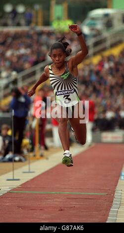 Leichtathletik - Securicor Spiele, Sheffield Stockfoto