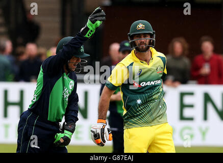 Cricket - eines Tages International - Irland / Australien - Zivildienst Cricket Club Stockfoto