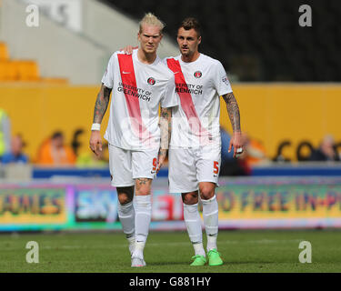 Fußball - Himmel Bet Meisterschaft - Wolverhampton Wanderers V Charlton Athletic - Molineux Stockfoto