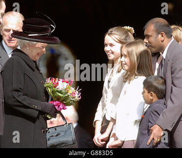 Asiatische Tsunami Katastrophe Gedenkgottesdienst - St. Pauls Cathedral Stockfoto