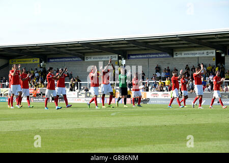 Fußball - Himmel Bet League One - Burton Albion gegen Coventry City - Pirelli-Stadion Stockfoto