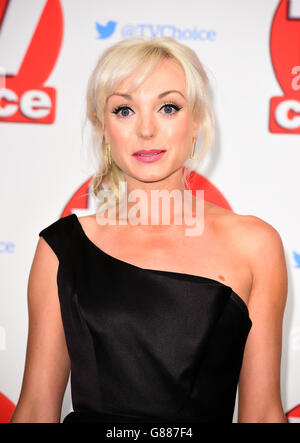 Helen George bei den TV Choice Awards 2015 im Park Lane Hilton Hotel, London. DRÜCKEN Sie VERBANDSFOTO. Bilddatum: Montag, 7. September 2015. Siehe PA Geschichte SHOWBIZ TVChoice. Bildnachweis sollte lauten: Ian West/PA Wire Stockfoto