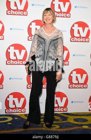 Jenny Agutter bei den TV Choice Awards 2015 im Park Lane Hilton Hotel, London. DRÜCKEN Sie VERBANDSFOTO. Bilddatum: Montag, 7. September 2015. Siehe PA Geschichte SHOWBIZ TVChoice. Bildnachweis sollte lauten: Ian West/PA Wire Stockfoto