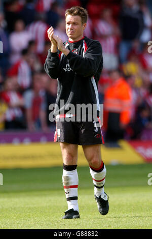 Fußball - FA Barclays Premiership - Southampton / Manchester United - St. Mary's. Graeme Le Saux in Southampton. Stockfoto