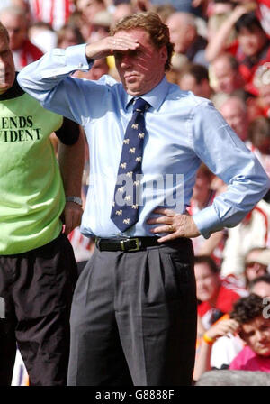 Fußball - FA Barclays Premiership - Southampton / Manchester United - St. Mary's. Harry Redknapp, der Manager von Southampton. Stockfoto