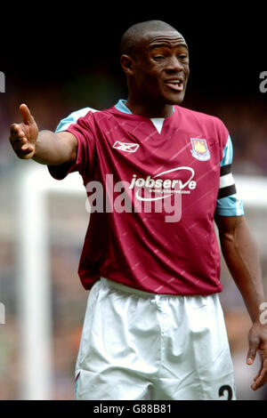 Fußball - Coca-Cola Football League Championship - Play-Off-Halbfinale - West Ham United gegen Ipswich Town - Upton Park. Nigel Reo-Coker, West Ham United Stockfoto