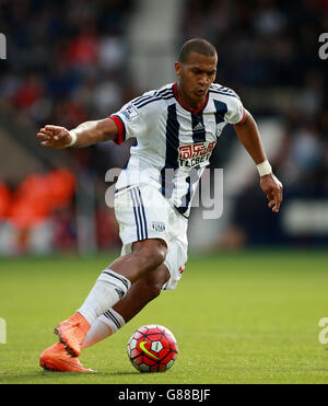 West Bromwich Albions Salomon Rondon während des Barclays Premier League Spiels bei den Hawthorns, West Bromwich. Stockfoto