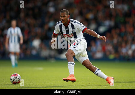 West Bromwich Albions Salomon Rondon während des Barclays Premier League Spiels bei den Hawthorns, West Bromwich. Stockfoto