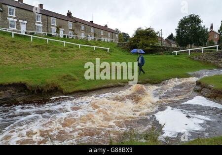 Herbstwetter 15. September 2015 Stockfoto