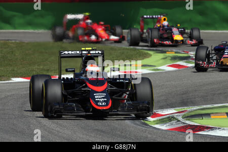 -Formel 1 Weltmeisterschaft - 2015 italienischen Grand Prix - Rennen - Monza Rennstrecke Stockfoto