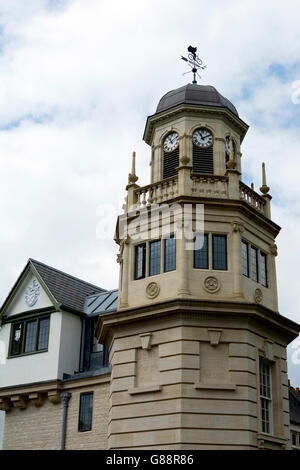 Siew-Sngiem Clocktower, Harris Manchester College, Oxford, UK Stockfoto