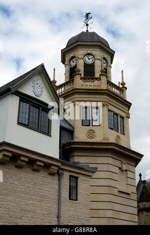 Siew-Sngiem Clocktower, Harris Manchester College, Oxford, UK Stockfoto