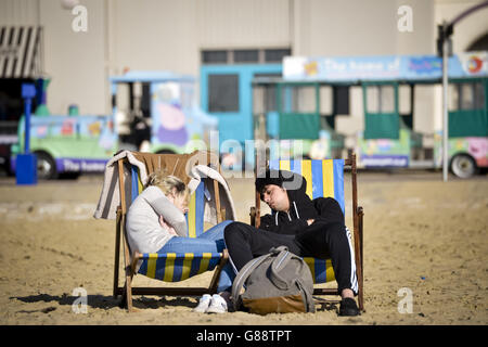 Herbstwetter 20. Sep 2015 Stockfoto