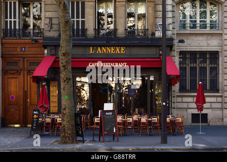 Restaurant Annexe, Boulevard du Palais, Paris, Frankreich Stockfoto