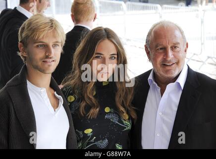 TopShop einzigartige Ankünfte - London Fashionweek 2015 Stockfoto