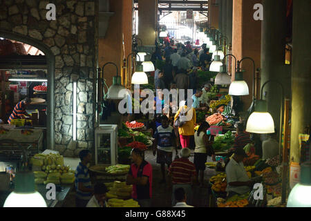 Zentralmarkt, Port Louis, Mauritius Stockfoto