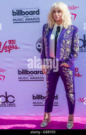 LAS VEGAS - 22.Mai: Aufnahmekünstler Kesha besucht die 2016 Billboard Music Awards in der T-Mobile Arena am 22. Mai 2016 in Las Veg Stockfoto