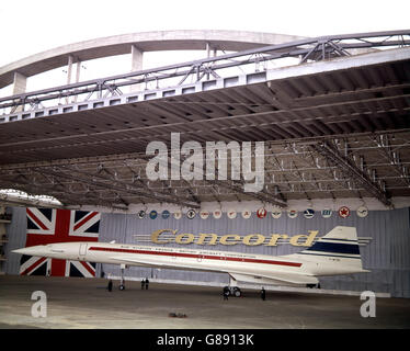 Luftfahrt - Concorde Prototyp - Toulouse Stockfoto