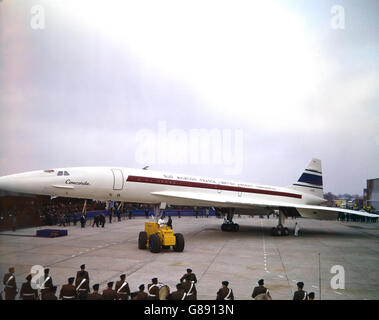 Luftfahrt - Concorde Prototyp - Toulouse Stockfoto