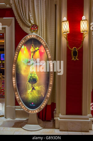 Le Reve im Wynn Hotel in Las Vegas Stockfoto