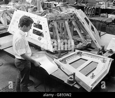 Technologie - Concorde Prototyp - Weybridge Stockfoto