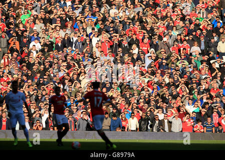 Fußball - Barclays Premier League - Manchester United gegen FC Liverpool - Old Trafford Stockfoto