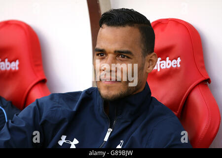 Fußball - Barclays Premier League - Sunderland gegen Tottenham Hotspur - Stadium of Light. Tottenham Hotspur-Torwart Michel Vorm Stockfoto