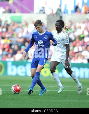 Fußball - Barclays Premier League - Swansea City V Everton - Liberty Stadium Stockfoto