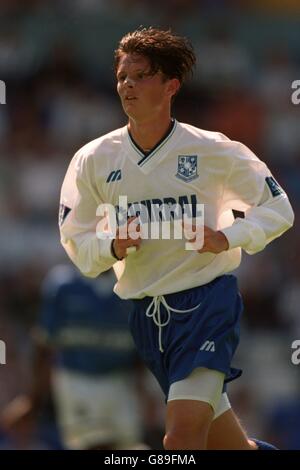 Fußball - freundlich - Tranmere Rovers gegen Everton. Lee Jones, Tranmere Rovers Stockfoto